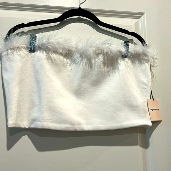 NWT Superdown “Olivia” Strapless Top - XL - Picture 5 of 8